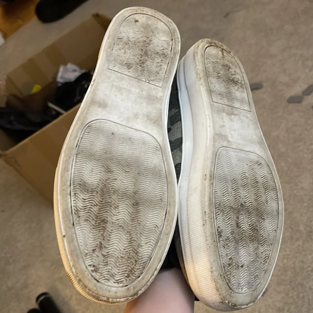8 Camo Camouflage Slip on Platform Sneakers - Picture 3 of 8
